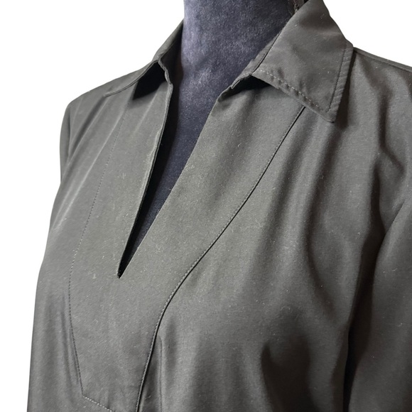 Preston & York | Black Balloon Sleeve Blouse | Sz 8 - Picture 2 of 8